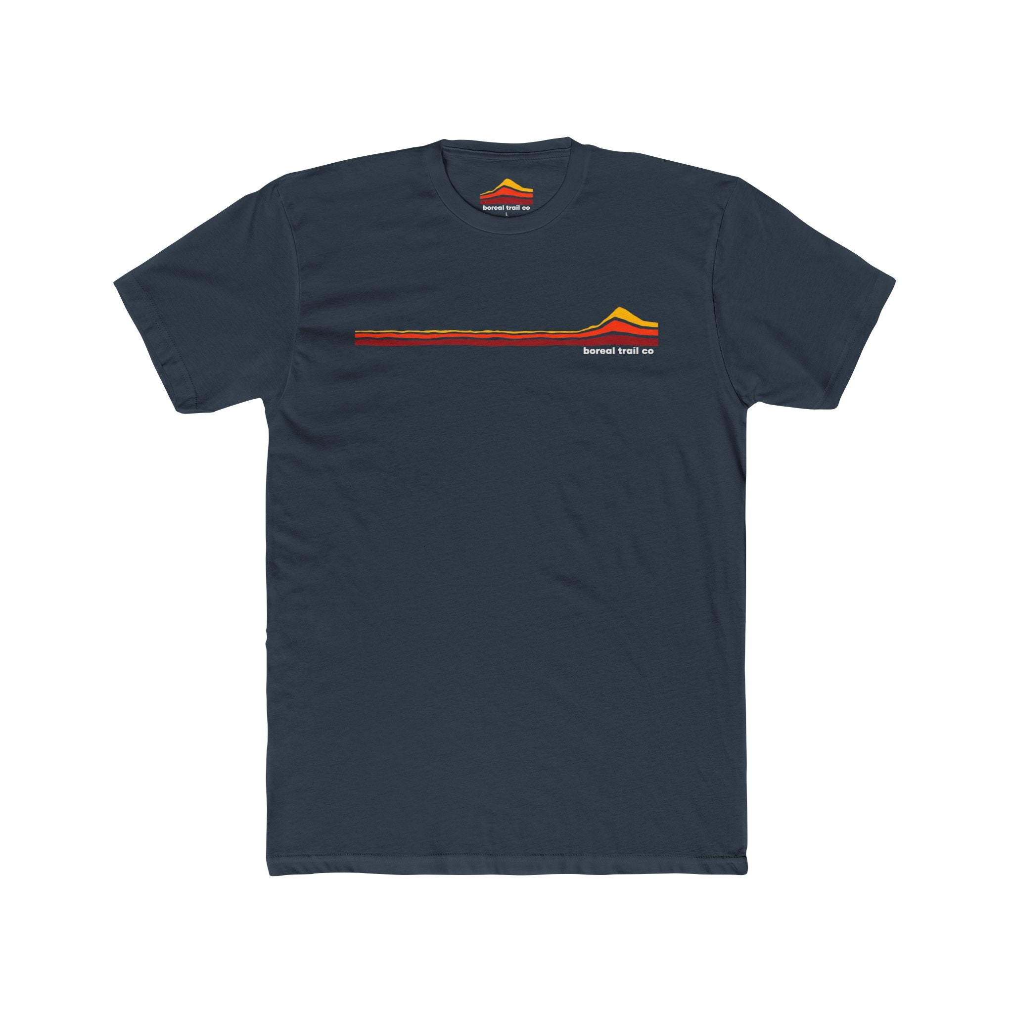 Boreal Trail Co Classic Logo Stripes Tee