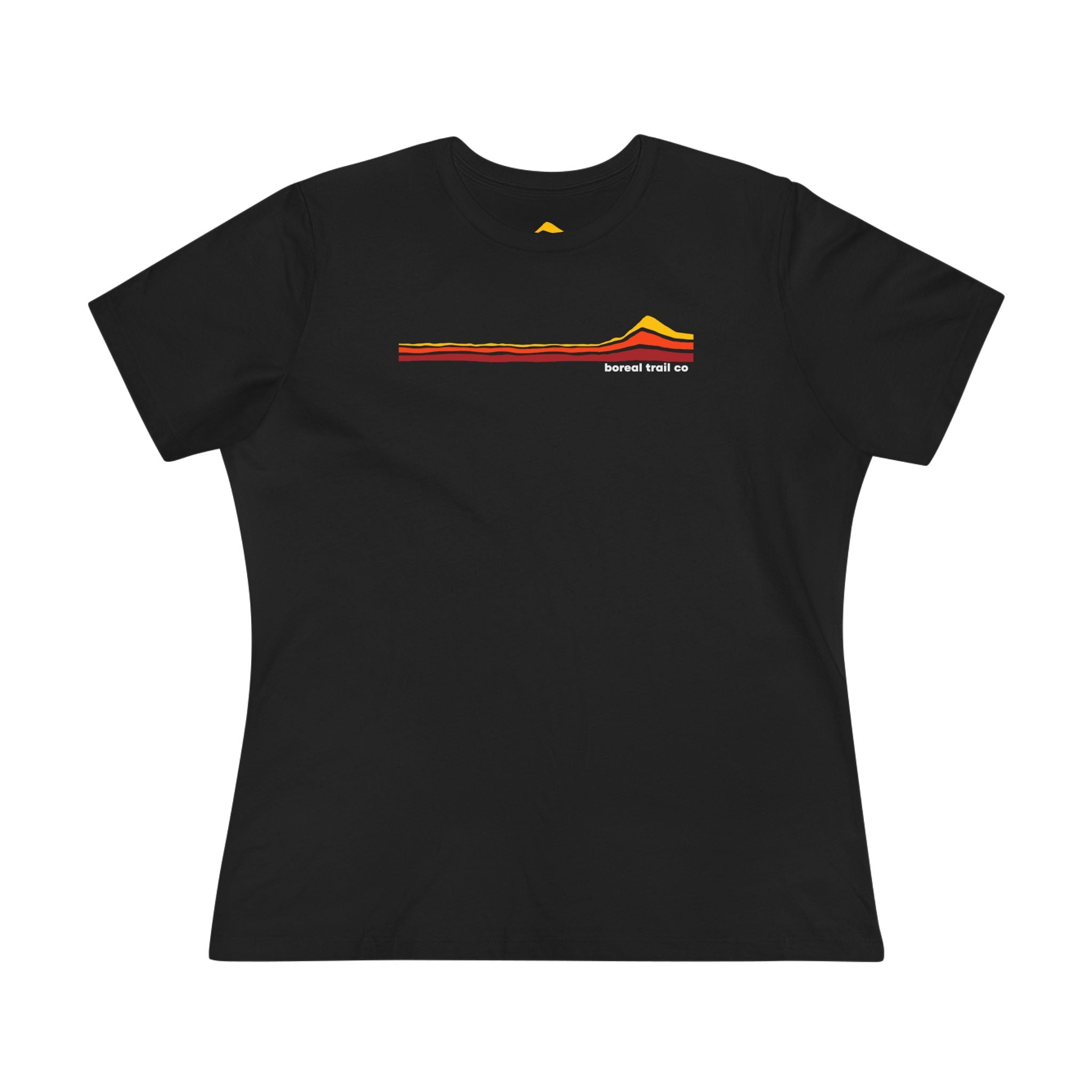 Boreal Trail Co Classic Logo Stripes Women’s Tee