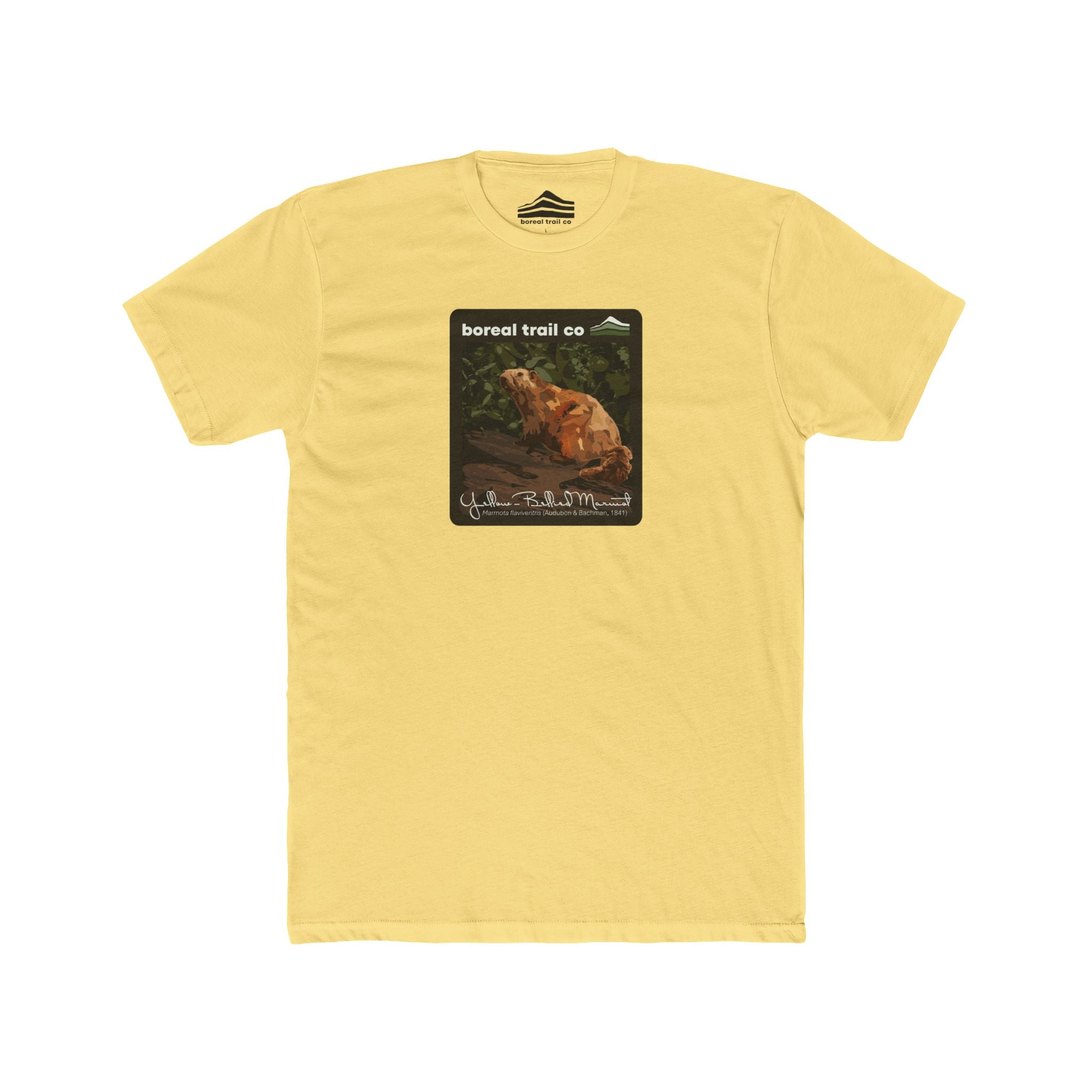 Boreal Trail Co Yellow-bellied Marmot Wildlife Graphic Tee