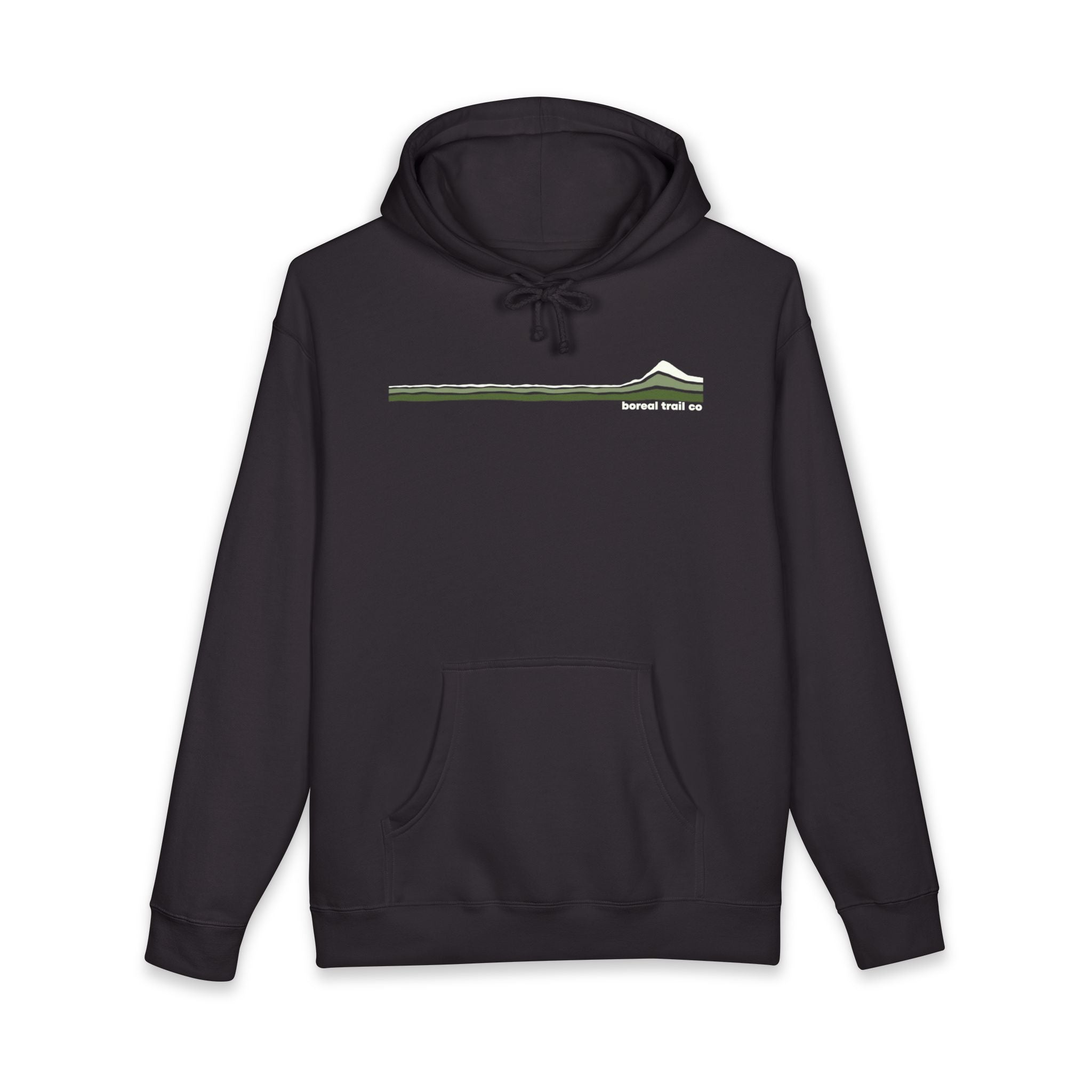 Boreal Trail Co Forest Logo Stripes Hoodie