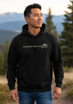 Boreal Trail Co Forest Logo Stripes Hoodie