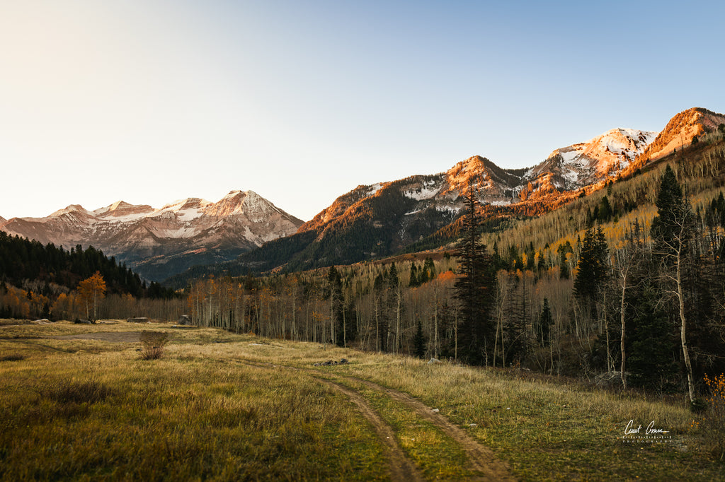 First Light on Timpanogos — Canvas Print