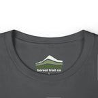 Boreal Trail Co Forest Logo Stripes Women’s Tee