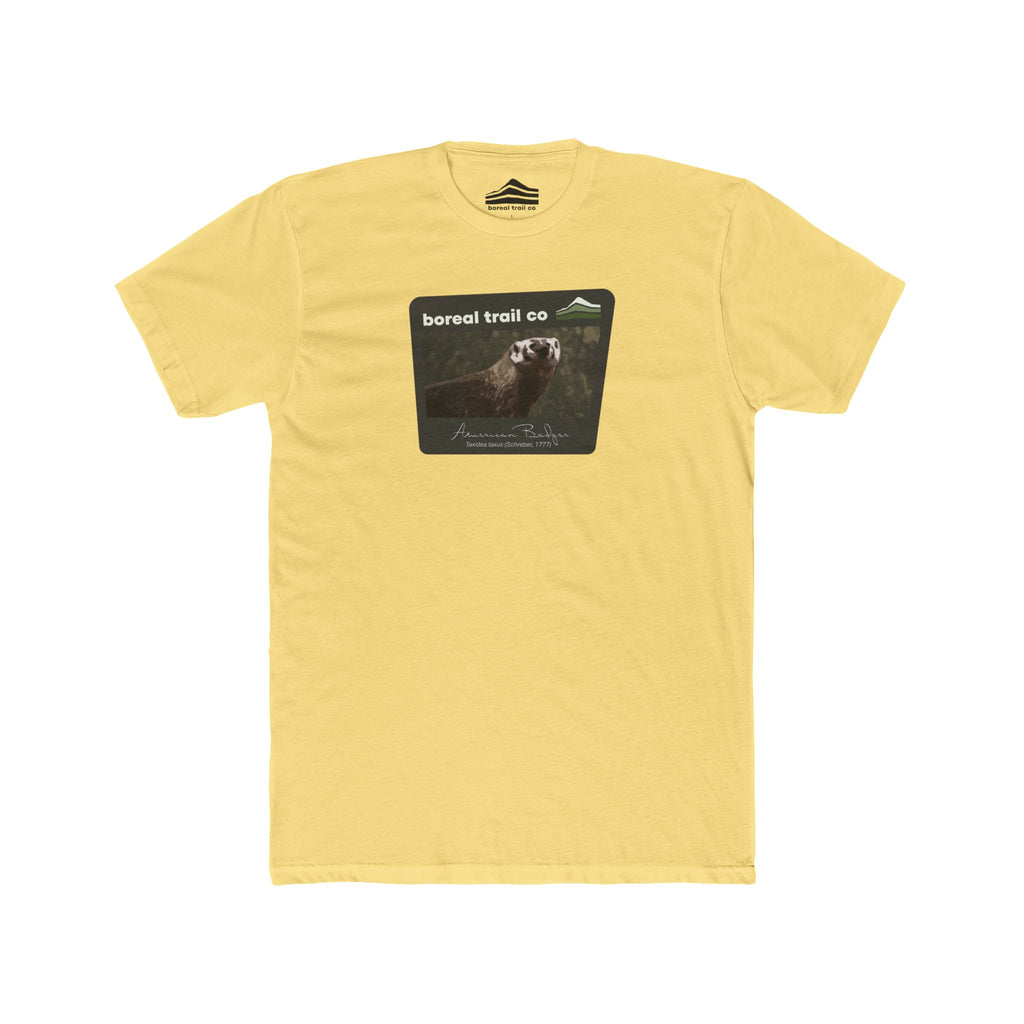 Boreal Trail Co American Badger Wildlife Graphic Tee