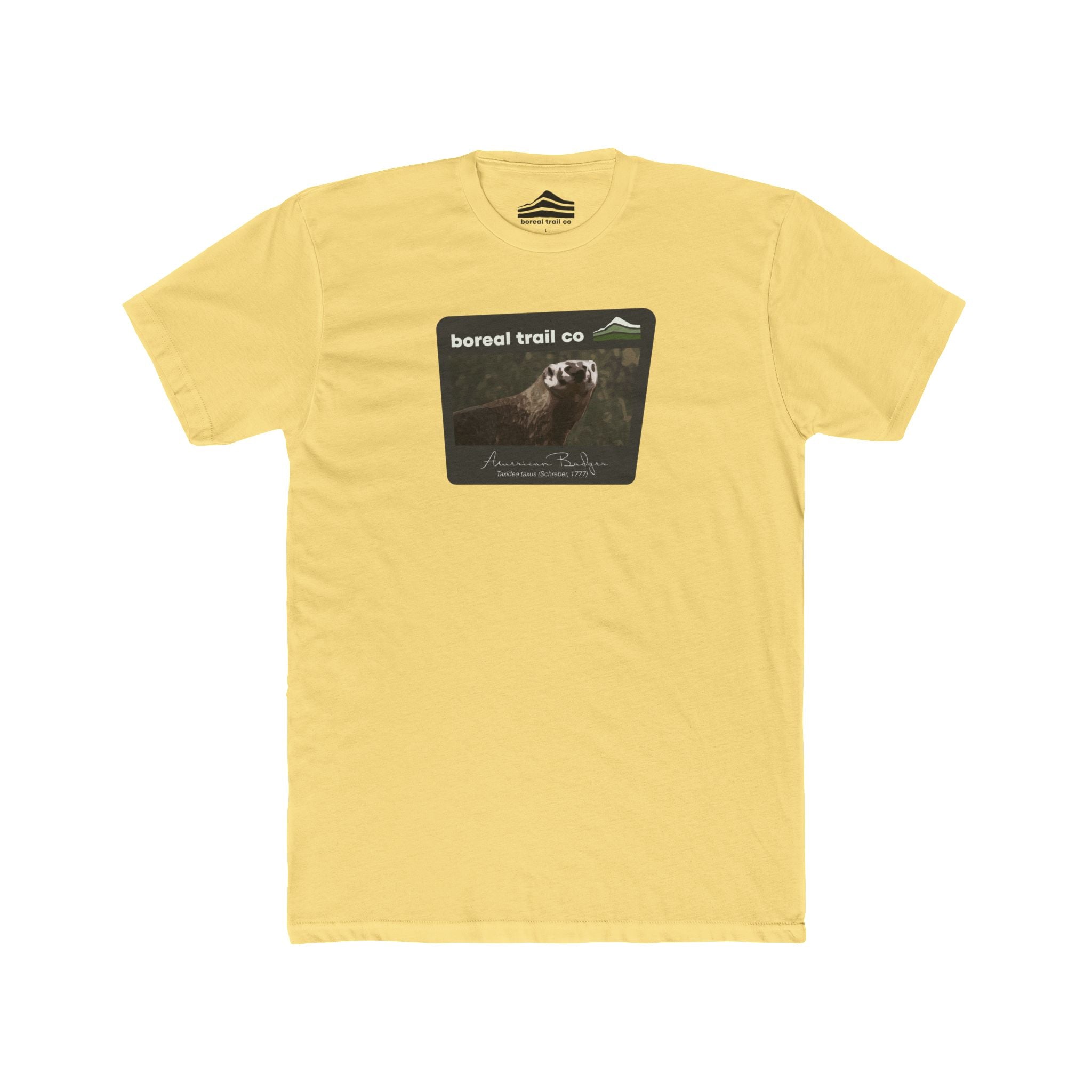 Boreal Trail Co American Badger Wildlife Graphic Tee