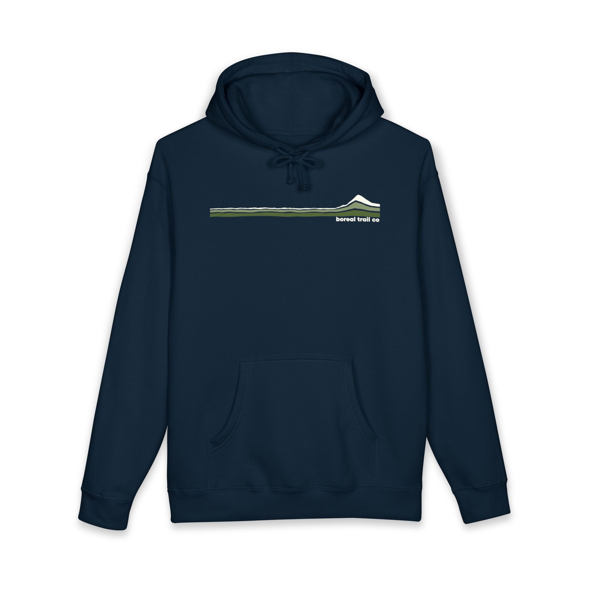 Boreal Trail Co Forest Logo Stripes Hoodie