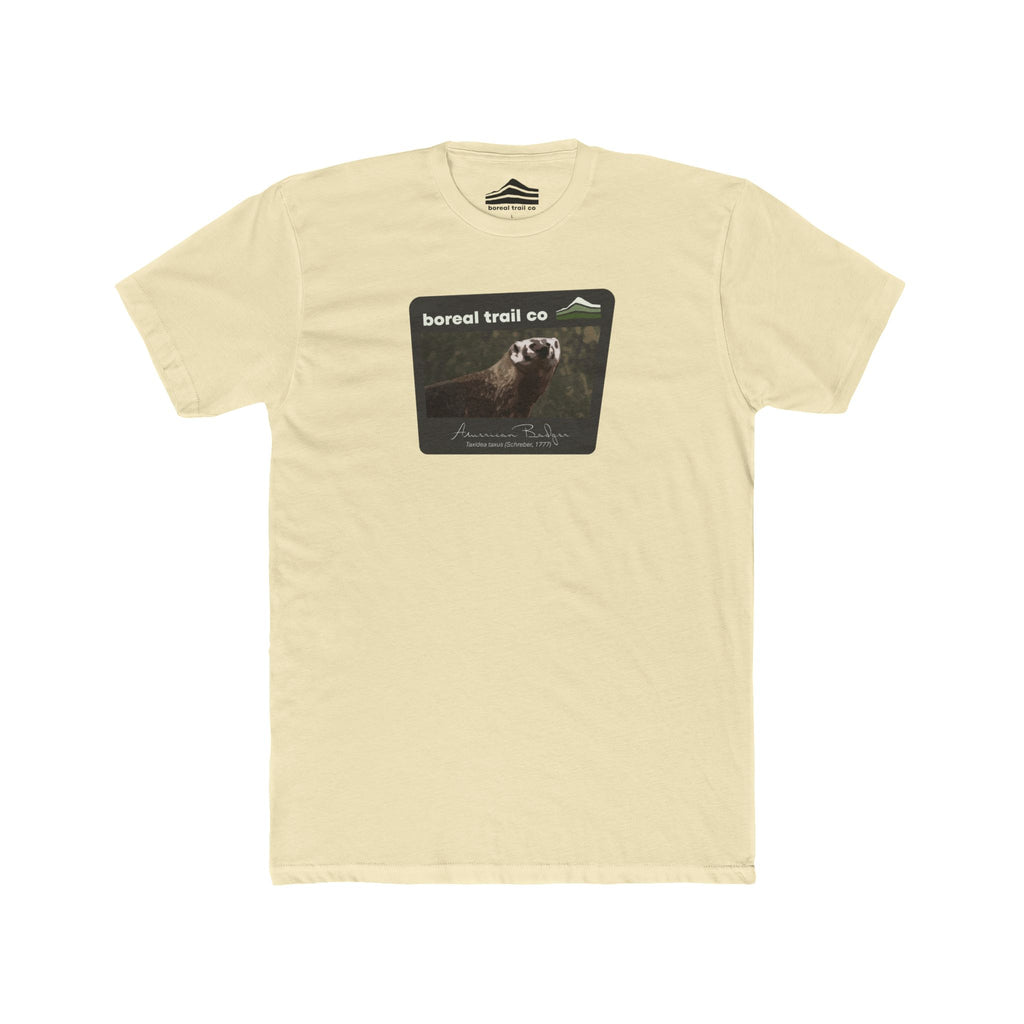 Boreal Trail Co American Badger Wildlife Graphic Tee