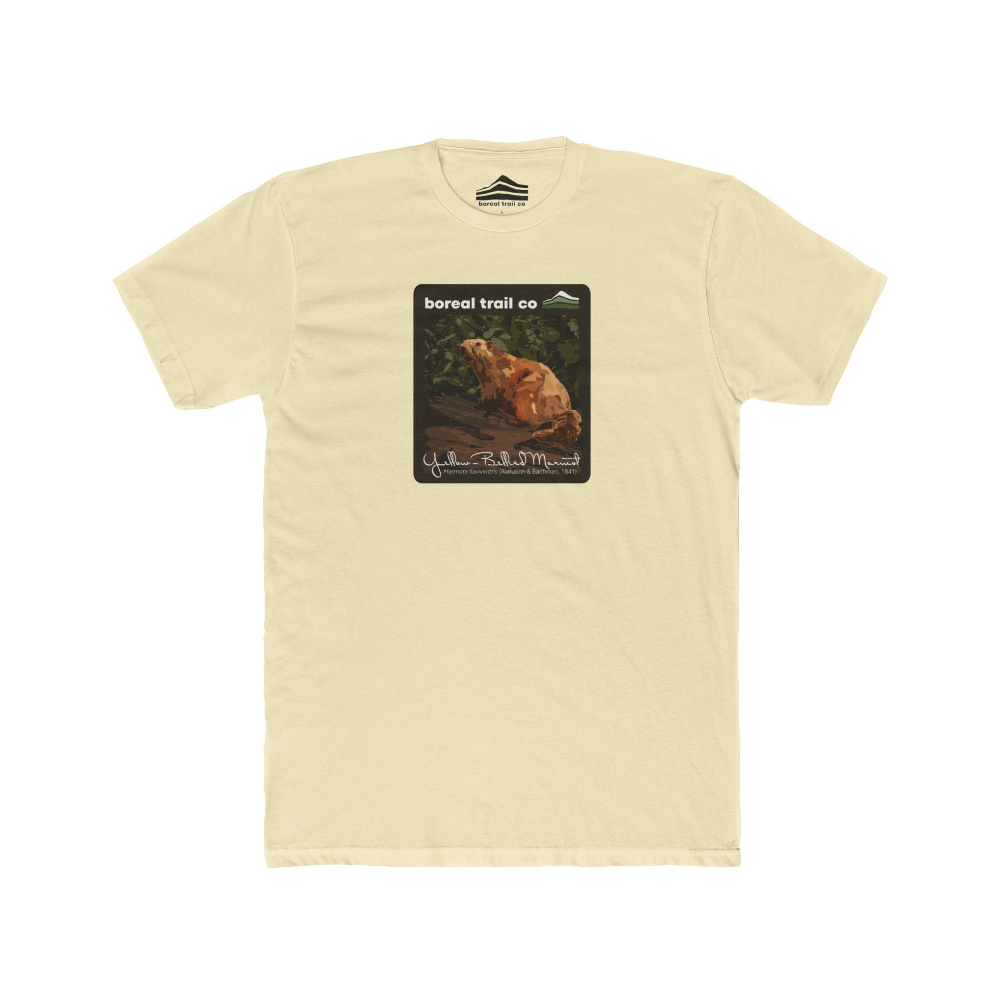 Boreal Trail Co Yellow-bellied Marmot Wildlife Graphic Tee