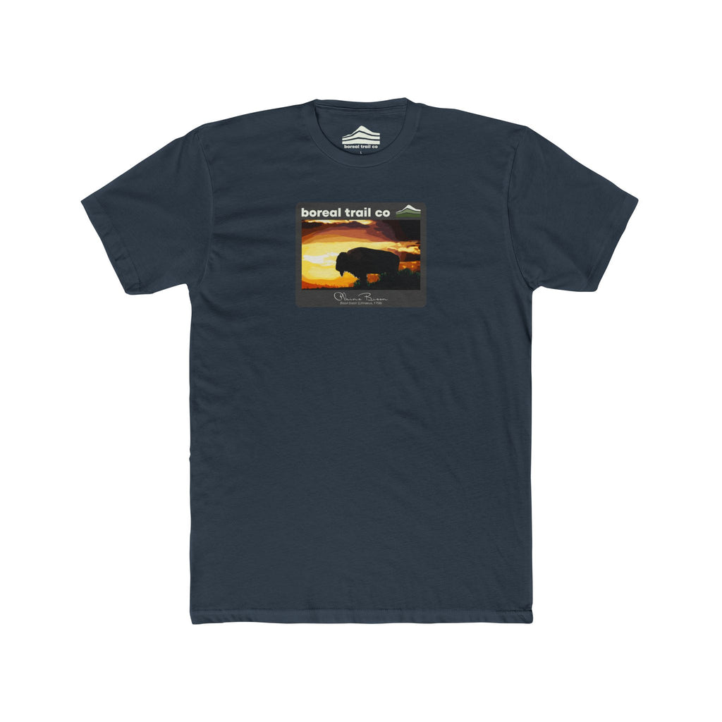 Boreal Trail Co Plains Bison Wildlife Graphic Tee