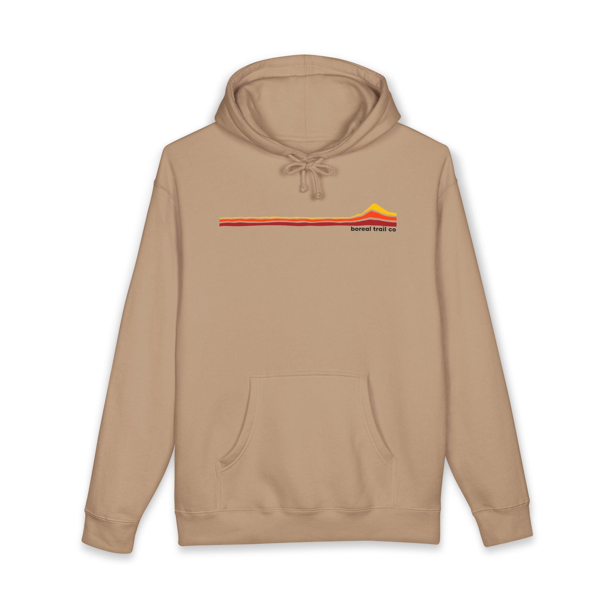 Boreal Trail Co Classic Logo Stripes Hoodie