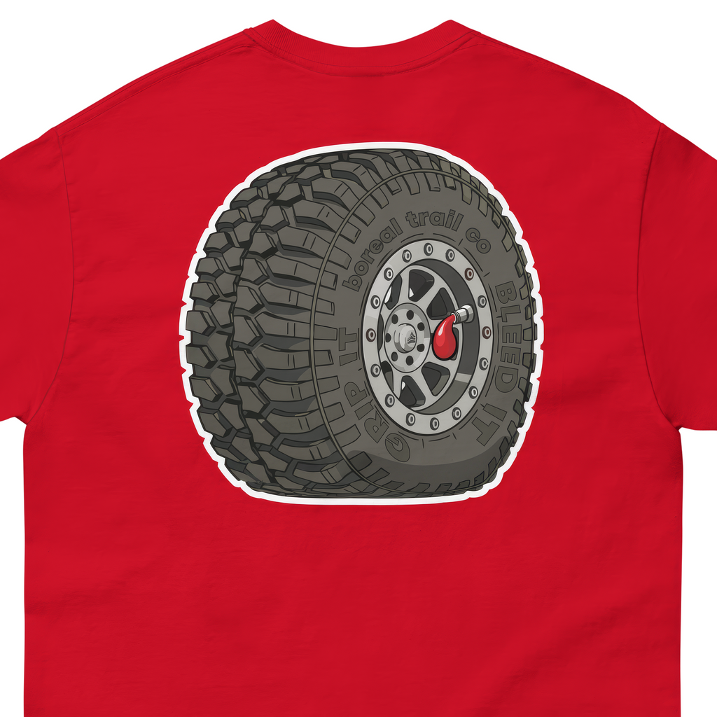 Boreal Trail Co "Bleed it Grip It" Tee (Darks/Brights)